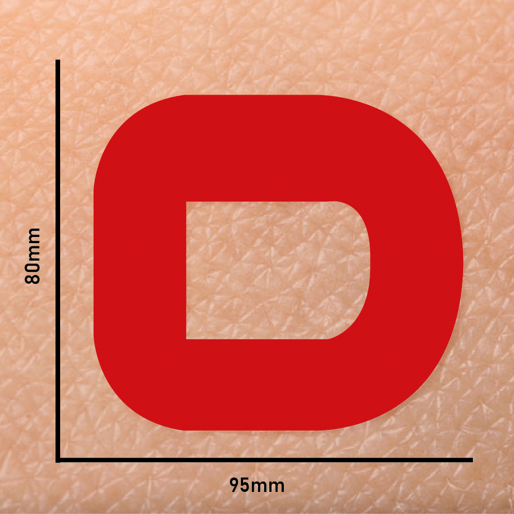 Patch adesivo Omnipod in cotone colori assortiti di D Patch, copri cialda protettivo resistente all'acqua