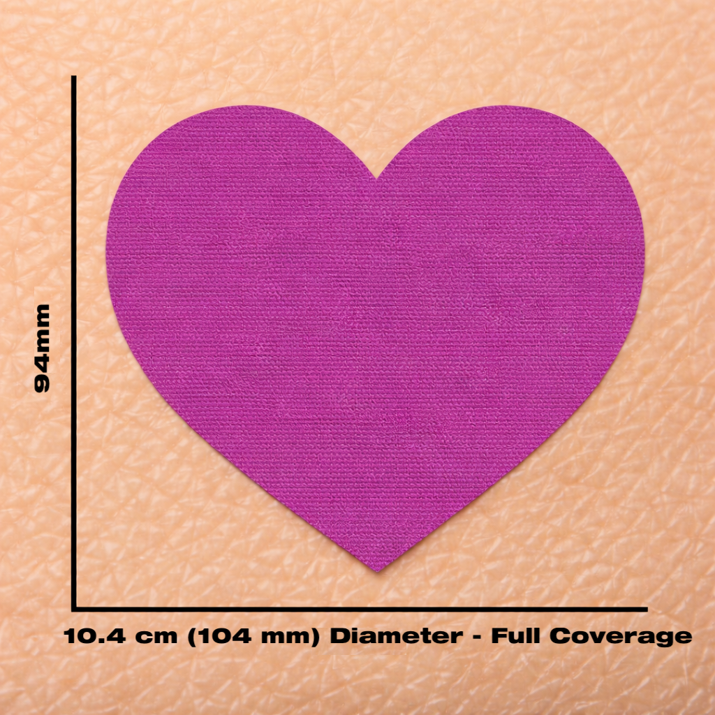 Patch sensore impermeabile Freestyle Libre 2 a forma di cuore liscio scegli i tuoi colori