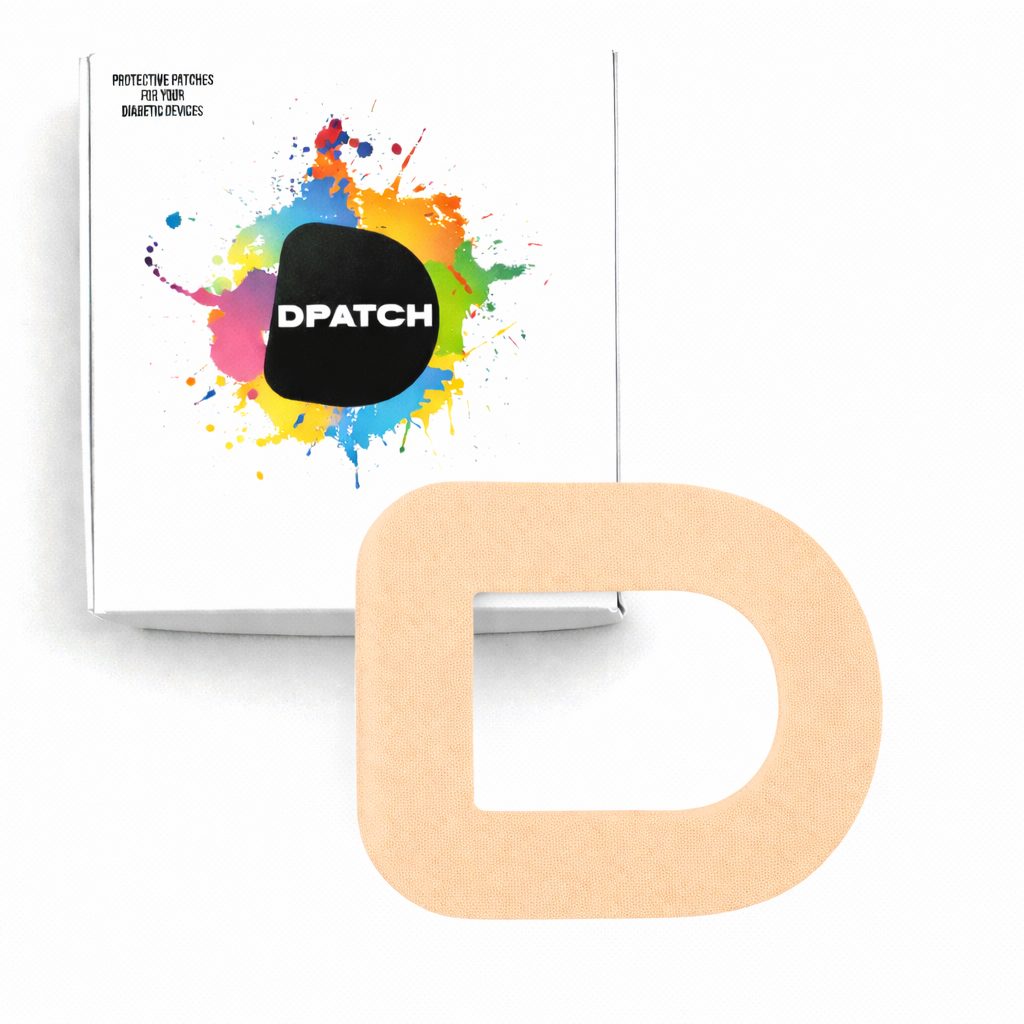 Patch adesivo per pod Omnipod resistente all'acqua liscio