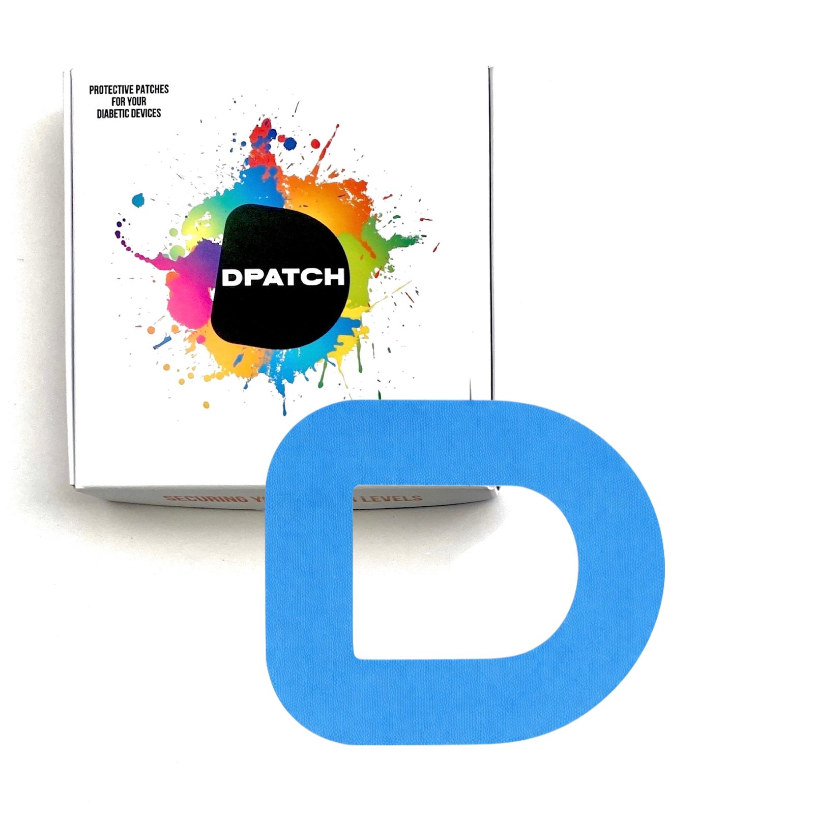 Omnipod Patch – Copertura adesiva per pod resistente all'acqua | Cotone, Tinta Unita – Patch D